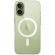 Apple Silicone MagSafe за Apple iPhone 17, прозрачен изображение 3