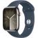 Apple Watch Series 9 GPS, Cellular, 45 мм, M/L, Stainless Steel, Silver-Storm Blue изображение 2