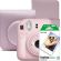 фотоапарат за моментни снимки FUJIFILM instax mini 12, розов и аксесоари на супер цени