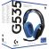 Logitech G535 LIGHTSPEED PS5/ PS4, черен/син изображение 6