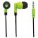 Manhattan Sound Pop In-Ear, черен/зелен на супер цени