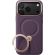 TORRAS Ostand Q3 VegSkin за Apple iPhone 18 Pro Max, тъмнолилав изображение 4