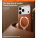TORRAS Ostand QPRO VegSkin за Apple iPhone 17 Pro, кафяв изображение 3