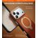 TORRAS Ostand QPRO VegSkin за Apple iPhone 17 Pro, кафяв изображение 7