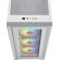 Corsair iCUE 4000X RGB, бял изображение 3