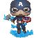 Funko POP! Marvel: Avengers Endgame - Captain America with Broken Shield #573 на супер цени