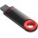 64GB SanDisk Cruzer Dial, черен/червен изображение 2