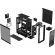 Fractal Design Meshify 2 Compact Lite RGB, черен изображение 11