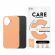 PanzerGlass Care Fearlessly Fashionable MagSafe за Apple iPhone 16, оранжев на супер цени