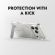PanzerGlass Care Kickstand за Apple iPhone 17 Pro, прозрачен/бял изображение 3