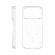 PanzerGlass Care SuperSlim за Apple iPhone 17 Pro, прозрачен/бял изображение 2