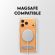 PanzerGlass Care Kickstand за Apple iPhone 17 Pro Max, прозрачен/бял изображение 10