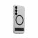 PanzerGlass Care Kickstand Magnetic QI за Samsung Galaxy S25, прозрачен/черен изображение 4