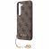 GUESS 4G Charms за Samsung Galaxy S24, кафяв изображение 4
