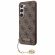 GUESS 4G Charms за Samsung Galaxy S24, кафяв изображение 5