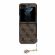GUESS 4G Charms за Samsung Galaxy Z Flip 5, кафяв изображение 7