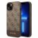 GUESS 4G Stripe за Apple iPhone 13/14, кафяв изображение 2