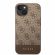 GUESS 4G Stripe за Apple iPhone 14 Plus, кафяв на супер цени