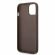 GUESS 4G Stripe за Apple iPhone 14 Plus, кафяв изображение 3