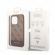 GUESS 4G Stripe за Apple iPhone 14 Pro, кафяв изображение 3