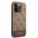 GUESS 4G Stripe за Apple iPhone 14 Pro Max, сив изображение 3