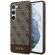 GUESS 4G Stripe за Samsung Galaxy S24+, кафяв изображение 2