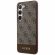 GUESS 4G Stripe за Samsung Galaxy S24+, кафяв изображение 6