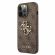 GUESS 4G Metal Logo за Apple iPhone 13 Pro Max, кафяв изображение 7