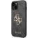 GUESS 4G Metal Logo за Apple iPhone 15, сив изображение 3