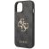 GUESS 4G Metal Logo за Apple iPhone 15, сив изображение 4