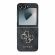 GUESS 4G Metal Logo за Samsung Galaxy Z Flip 6, черен изображение 2