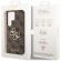GUESS 4G Metal Logo за Samsung Galaxy S24 Ultra, кафяв изображение 4