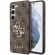 GUESS 4G Metal Logo за Samsung Galaxy S24 Plus, кафяв на супер цени