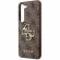 GUESS 4G Metal Logo за Samsung Galaxy S24 Plus, кафяв изображение 2