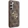 GUESS 4G Metal Logo за Samsung Galaxy S24 Plus, кафяв изображение 3