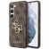 GUESS 4G Metal Logo за Samsung Galaxy S24, кафяв на супер цени