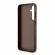 GUESS 4G Metal Logo за Samsung Galaxy S23 FE, кафяв изображение 4