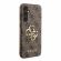 GUESS 4G Metal Logo за Samsung Galaxy S23 FE, кафяв изображение 6
