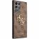 GUESS 4G Metal Logo за Samsung Galaxy S23 Ultra, кафяв изображение 5