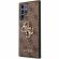 GUESS 4G Metal Logo за Samsung Galaxy S23 Ultra, кафяв изображение 6