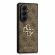 GUESS 4G Metal Logo за Samsung Galaxy Z Fold 7, кафяв изображение 3