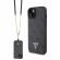 GUESS 4G Strass за Apple iPhone 15, сив на супер цени