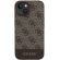 GUESS 4G Stripe за Apple iPhone 15, кафяв изображение 2