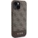 GUESS 4G Stripe за Apple iPhone 15, кафяв изображение 4