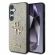 GUESS 4G Metal Logo Fixed Glitter за Samsung Galaxy S25+, златист на супер цени