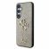 GUESS 4G Metal Logo Fixed Glitter за Samsung Galaxy S25+, златист изображение 2