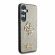 GUESS 4G Metal Logo Fixed Glitter за Samsung Galaxy S25+, златист изображение 4