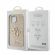 GUESS Fixed Glitter 4G Metal Logo за Apple iPhone 15, златист изображение 2