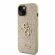 GUESS Fixed Glitter 4G Metal Logo за Apple iPhone 15, златист изображение 7