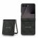GUESS Leather 4G Colored Ring за Samsung Galaxy Z Flip 7, черен на супер цени